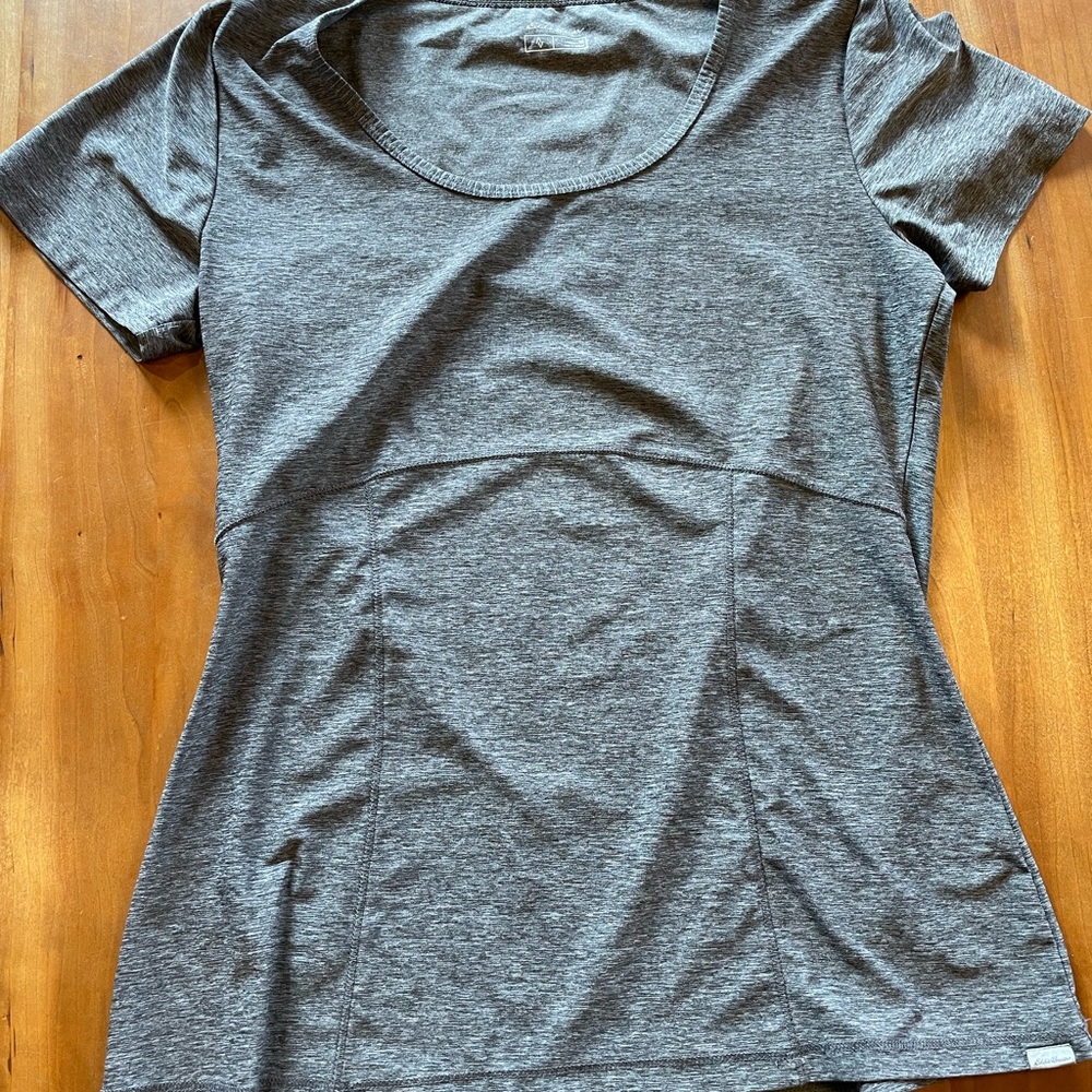 Eddie Bauer - Gray Short Sleeve Athletic - Size M